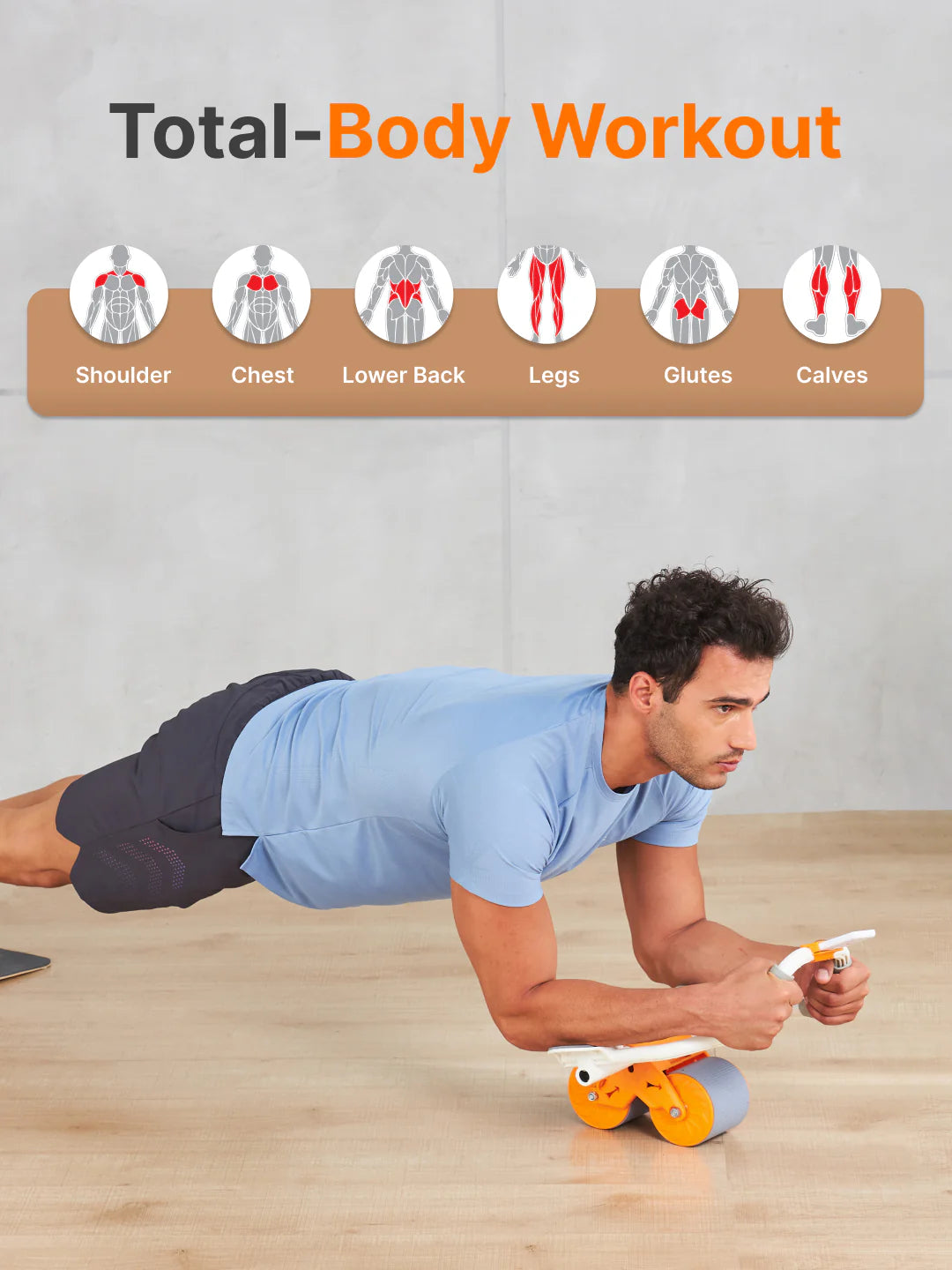 Abs Roller With Timer