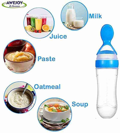 Premium Baby Food Squeeze Feeder Spoon