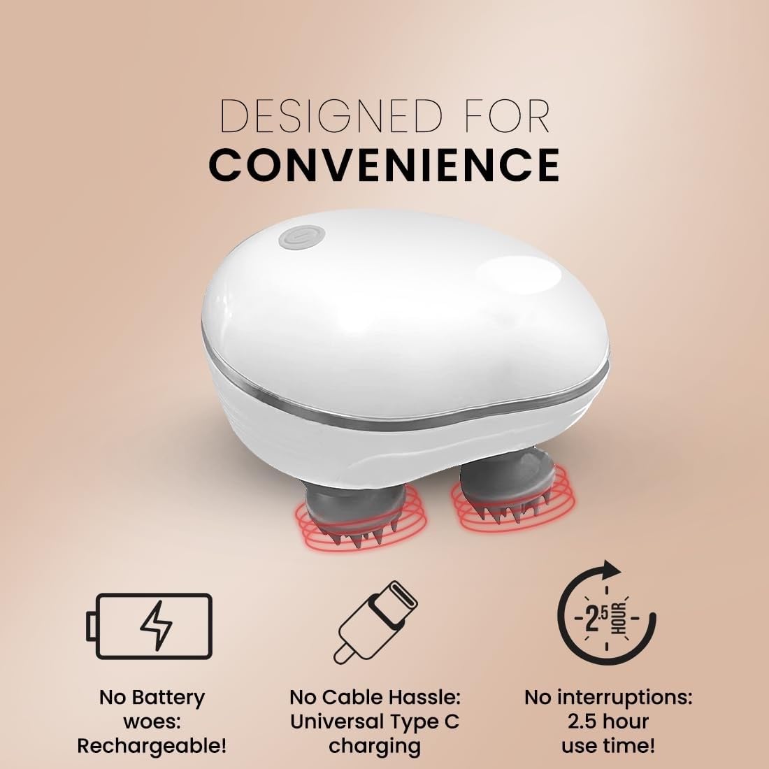 RelaxRevive™ – Electric Scalp Massager for Stress Relief & Hair Growth