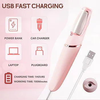 Electronic Cordless Pedicure Callus Dead Skin Remover Polishing Tool