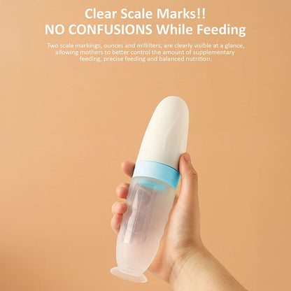 Premium Baby Food Squeeze Feeder Spoon