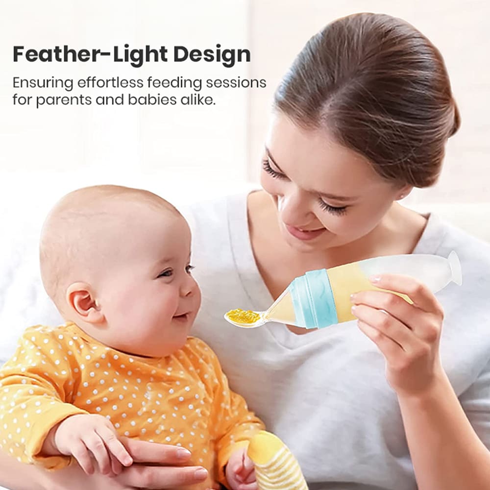 Premium Baby Food Squeeze Feeder Spoon