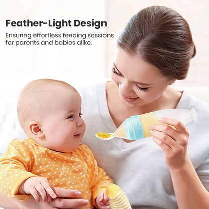 Premium Baby Food Squeeze Feeder Spoon