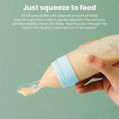 Premium Baby Food Squeeze Feeder Spoon