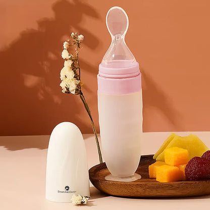 Premium Baby Food Squeeze Feeder Spoon