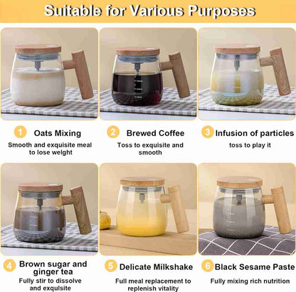 Smart Self Stirring Mug, Smart Blending Coffee Mug